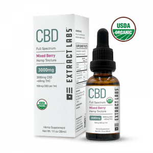 Organic CBD Oil Mixed Berry 3000mg