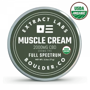 Organic CBD Muscle Cream 2000mg